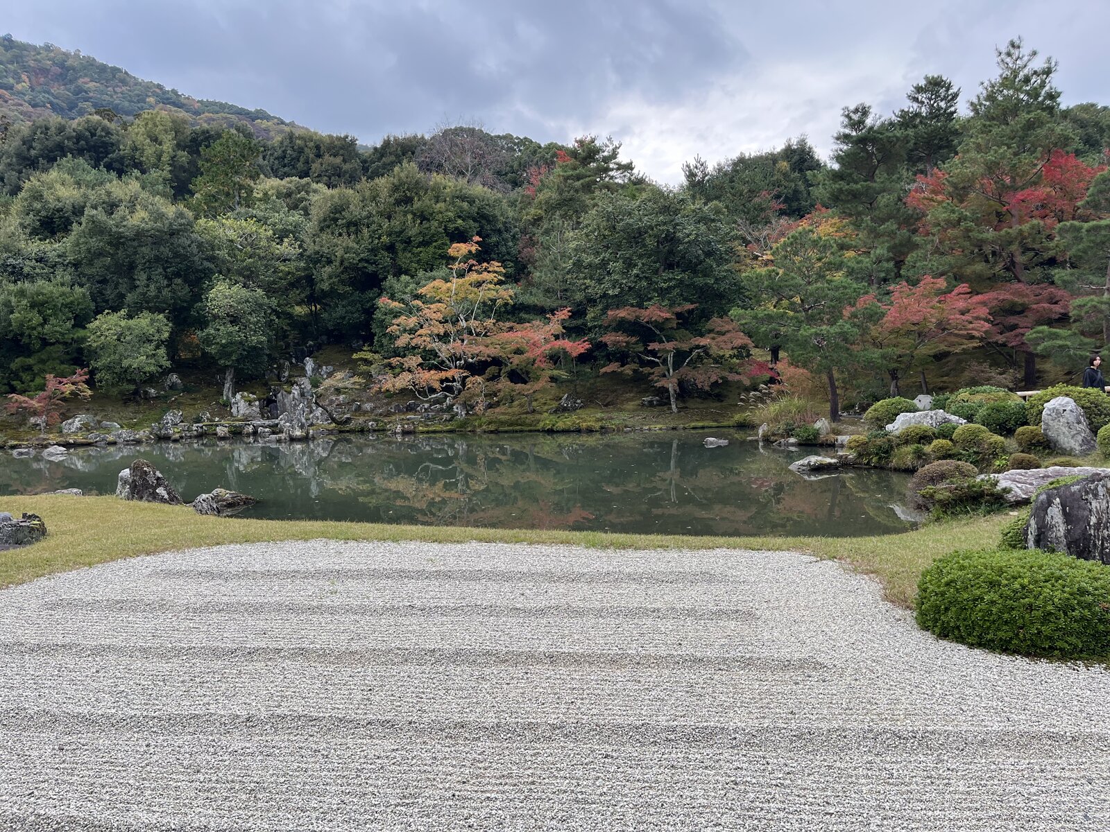 天龍寺 曹源池庭園(別アングル)